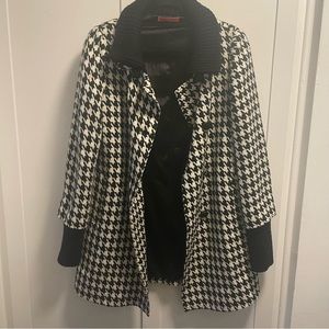 Alice + Olivia Houndstooth Coat